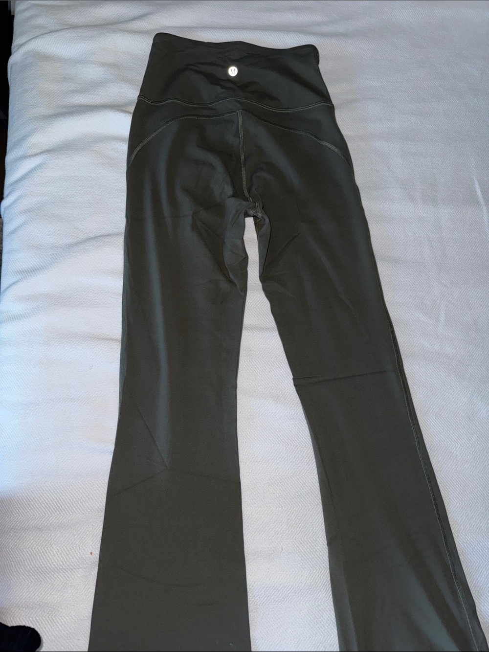 lululemon athletica light olive High-Waist Flare Leggings